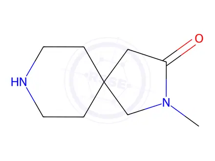 Chemical structure of 2-Methyl-2,8-diazaspiro[4.5]decan-3-one