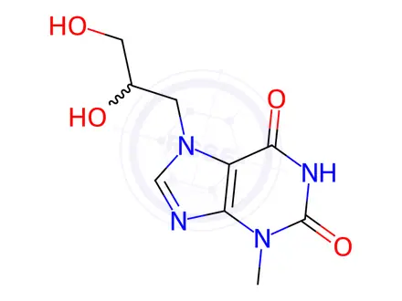 Chemical structure of Diprophylline Impurity 5