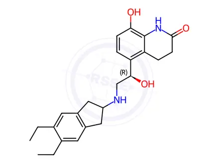 Chemical structure of Indacaterol Impurity 1