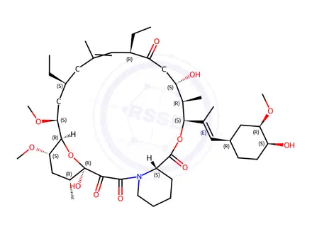 Chemical structure of Tacrolimus Impurity 111