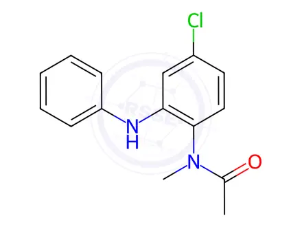 Chemical structure of Clobazam EP Impurity E
