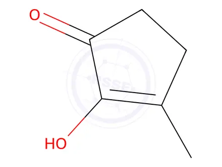 Chemical structure of 2-Hydroxy-3-methyl-2-cyclopentenone
