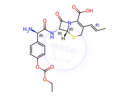 Chemical structure of Cefprozil EP Impurity N