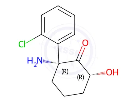 Chemical structure of Ketamine Impurity 23
