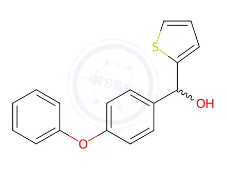 Chemical structure of (4-Phenoxythiophen-2-yl)(phenyl)methanol