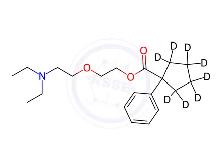Chemical structure of Pentoxyverine-d8