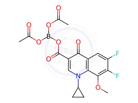 Chemical structure of Moxifloxacin Impurity 95