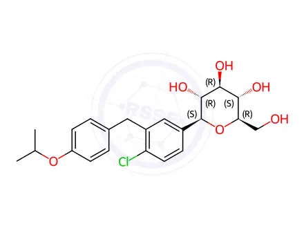 Chemical structure of Dapagliflozin Impurity 120