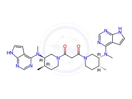 Chemical structure of Tofacitinib Impurity 106