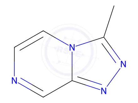 Chemical structure of 3-Methyl-1,2,4-triazolo[4,3-a]pyrazine