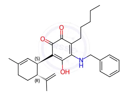 Chemical structure of EHP-101