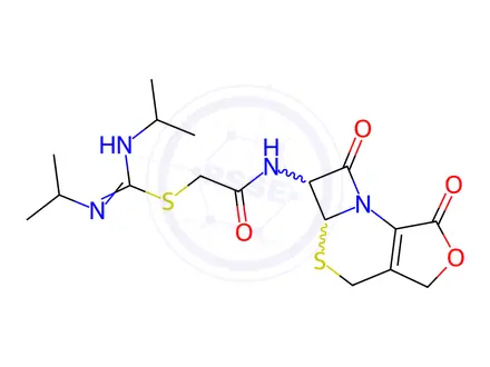 Chemical structure of Cefathiamidine Impurity D