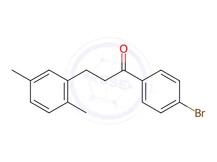 Chemical structure of 4'-Bromo-3-(2,5-dimethylphenyl)propiophenone