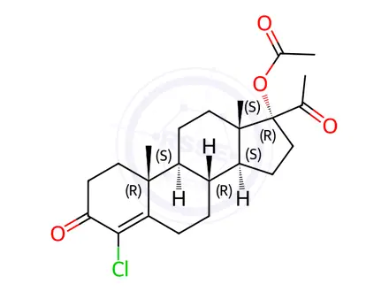 Chemical structure of Progesterone Impurity 58