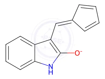 Chemical structure of (Z)-FeCP-Oxindole