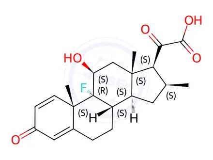 Chemical structure of Betamethasone Impurity 84