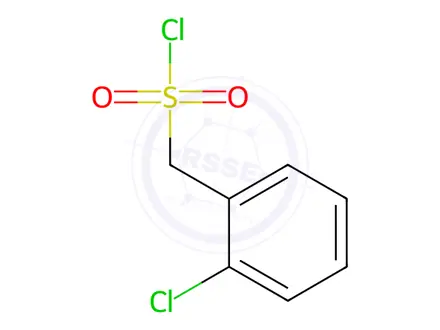 Chemical structure of (2-Chlorophenyl)methanesulfonyl Chloride