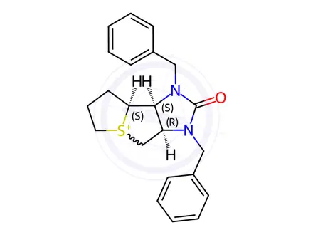 Chemical structure of Biotin EP Impurity G Bromide