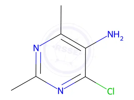 Chemical structure of 4-Chloro-2,6-dimethylpyrimidin-5-amine