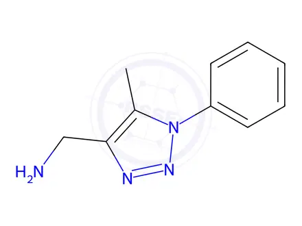 Chemical structure of (5-Methyl-1-phenyl-1H-1,2,3-triazol-4-yl)methanamine