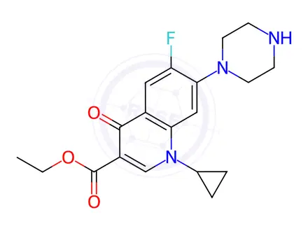 Chemical structure of Ciprofloxacin Hydrochloride Impurity 26