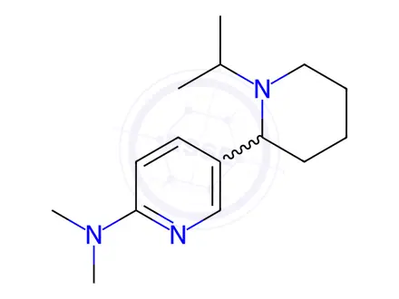 Chemical structure of 5-(1-Isopropylpiperidin-2-yl)-N,N-dimethylpyridin-2-amine