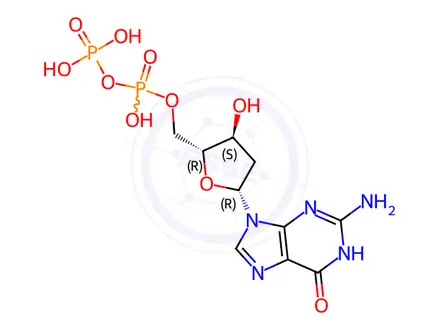 Chemical structure of Guanosine Impurity 7