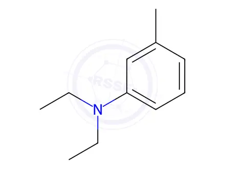 Chemical structure of N,N-Diethyl-m-toluidine