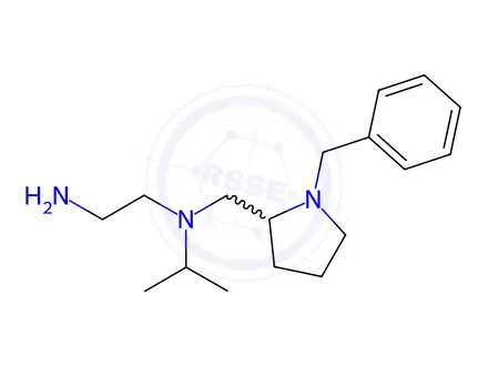Chemical structure of N1-((1-Benzylpyrrolidin-2-yl)methyl)-N1-isopropylethane-1,2-diamine