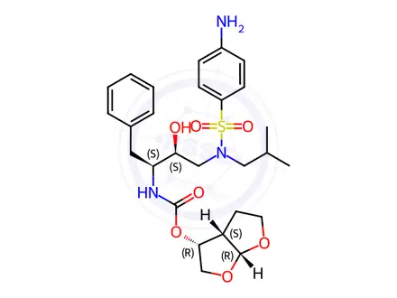 Chemical structure of 2-Epi-Darunavir