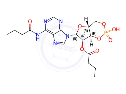 Chemical structure of Bucladesine