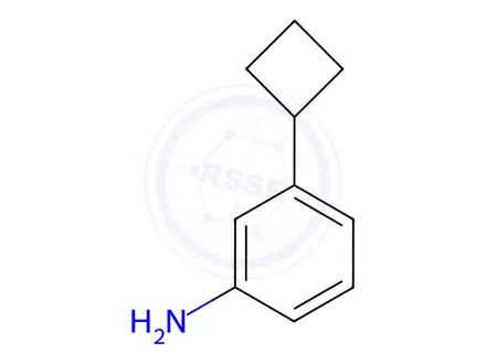 Chemical structure of 3-cyclobutylaniline
