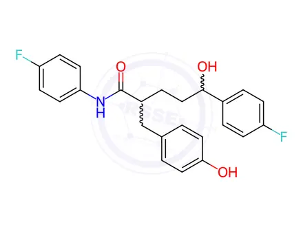 Chemical structure of Ezetimibe Impurity B