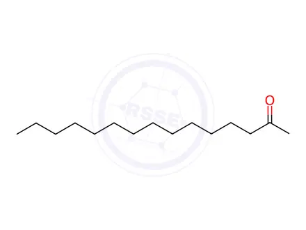 Chemical structure of 2-Pentadecanone