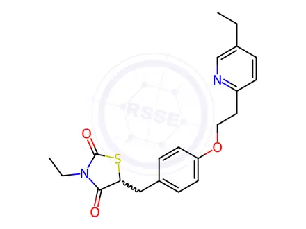 Chemical structure of Pioglitazone Hydrochloride Impurity 26