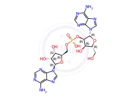 Chemical structure of Adenosine Impurity 92