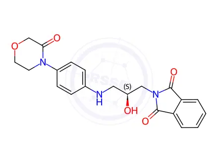 Chemical structure of Rivaroxaban Impurity 42