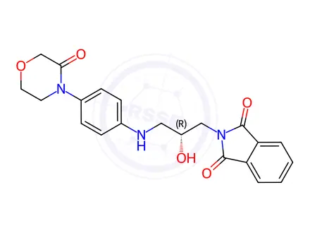 Chemical structure of Rivaroxaban Impurity 41