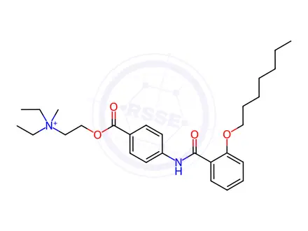 Chemical structure of Otilonium Bromide Impurity 8