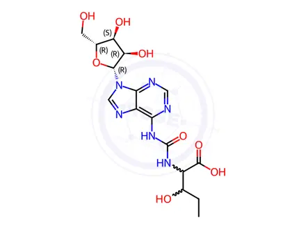 Chemical structure of Adenosine Impurity 39
