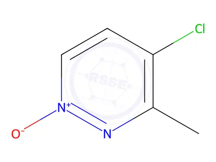 Chemical structure of 4-Chloro-3-methylpyridazine 1-oxide