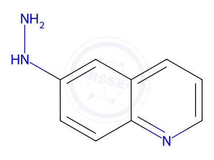 Chemical structure of 6-Hydrazinylquinoline 2HCl