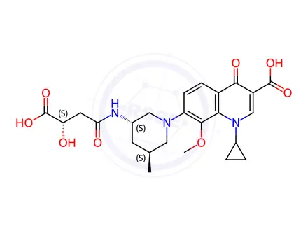 Chemical structure of Nemonoxacin Impurity 21