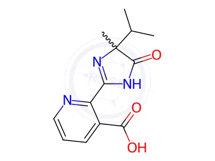 Chemical structure of Imazapyr