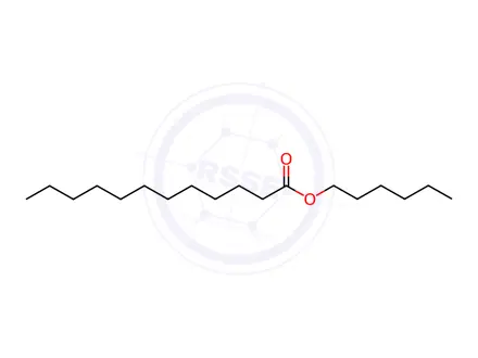 Chemical structure of Lauryl Sulfate Impurity 23 (Hexyl Laurate)