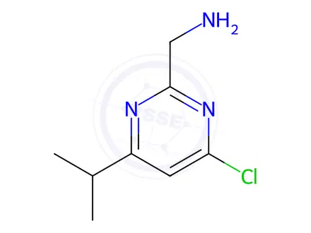 Chemical structure of (4-Chloro-6-isopropylpyrimidin-2-yl)methanamine