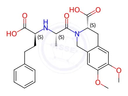 Chemical structure of Moexipril Hydrochloride Impurity 1 (Moexipril Hydrochloride USP Related Compound A)