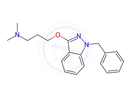 Chemical structure of Benzydamine Hydrochloride