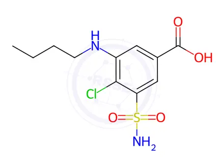 Chemical structure of Bumetanide Impurity 31