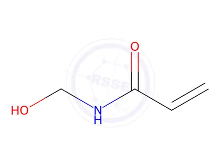 Chemical structure of N-(Hydroxymethyl)-2-propenamide